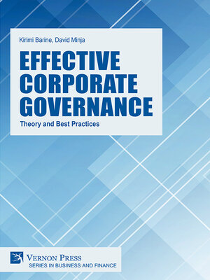 cover image of Effective Corporate Governance